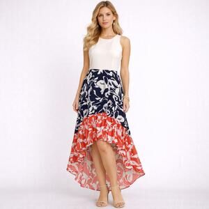 Vince Camuto Hi-Lo Summer Graduation Wedding Romanticore Dress Size 8